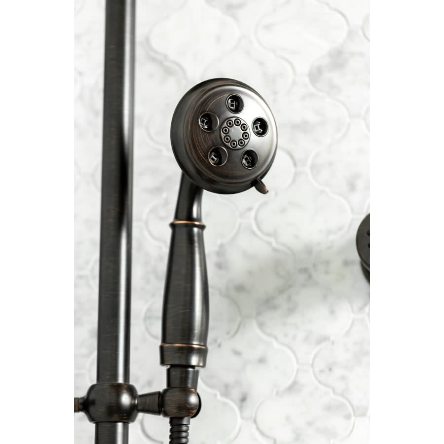 1.75 GPM Traditional Hand Shower Package with H2Okinetic Technology - Includes Hand Shower, Slide Bar, Hose, and Limited Lifetime Warranty