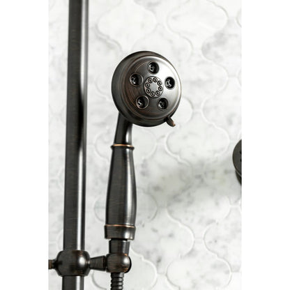 1.75 GPM Traditional Hand Shower Package with H2Okinetic Technology - Includes Hand Shower, Slide Bar, Hose, and Limited Lifetime Warranty