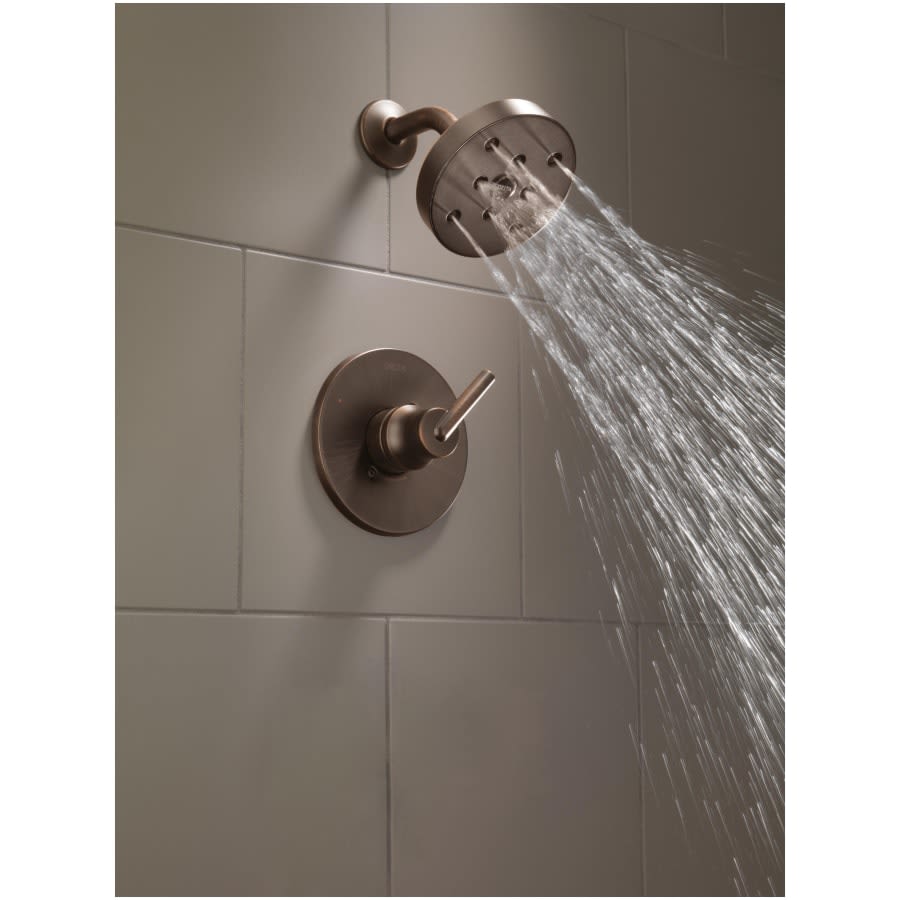 1.75 GPM Contemporary 5-3/4" Wide Single Function Shower Head with H2Okinetic Technology - Limited Lifetime Warranty