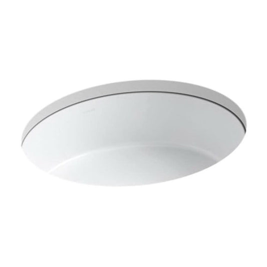 Verticyl® Under Mount Lavatory Sink, ADA, 19-1/8 x 16 x 6-3/4 in, Vitreous China, White