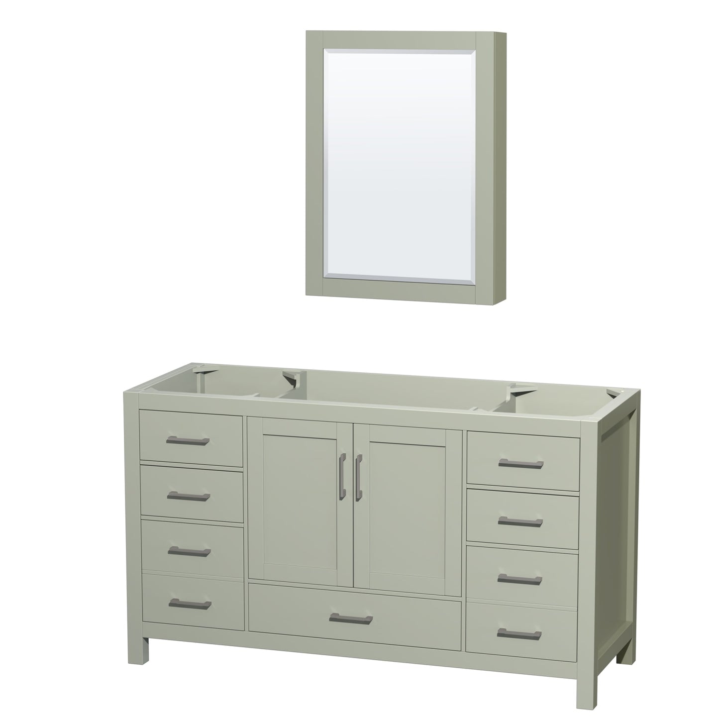 Sheffield Single Bathroom Vanity - 59W x 35H x 21.5D