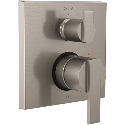 Ara 14 Series Pressure Balanced Valve Trim with Integrated 3 Function Diverter for Two Shower Applications - Less Rough-In