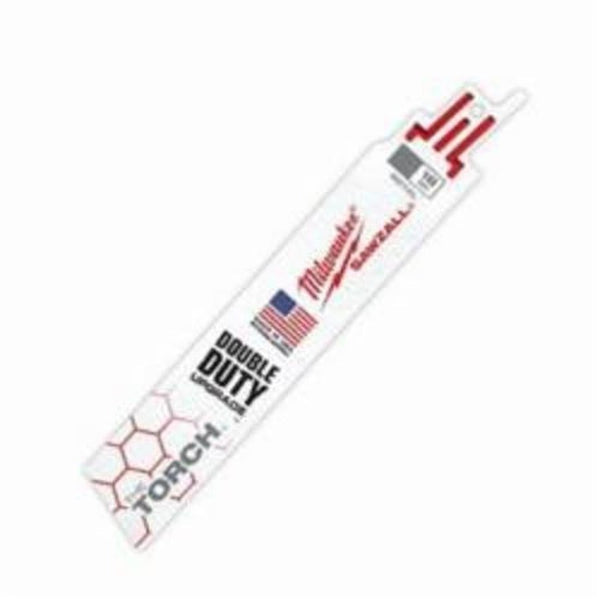 SAWZALL® The Torch™ Demolition Reciprocating Saw Blade, 6 in L, 18 tpi, 0.042 in THK, 5-Pack