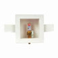 Square, 1/4 Turn, F1960, Hammer, Low Lead, Ice Maker Outlet Box Standard Pack