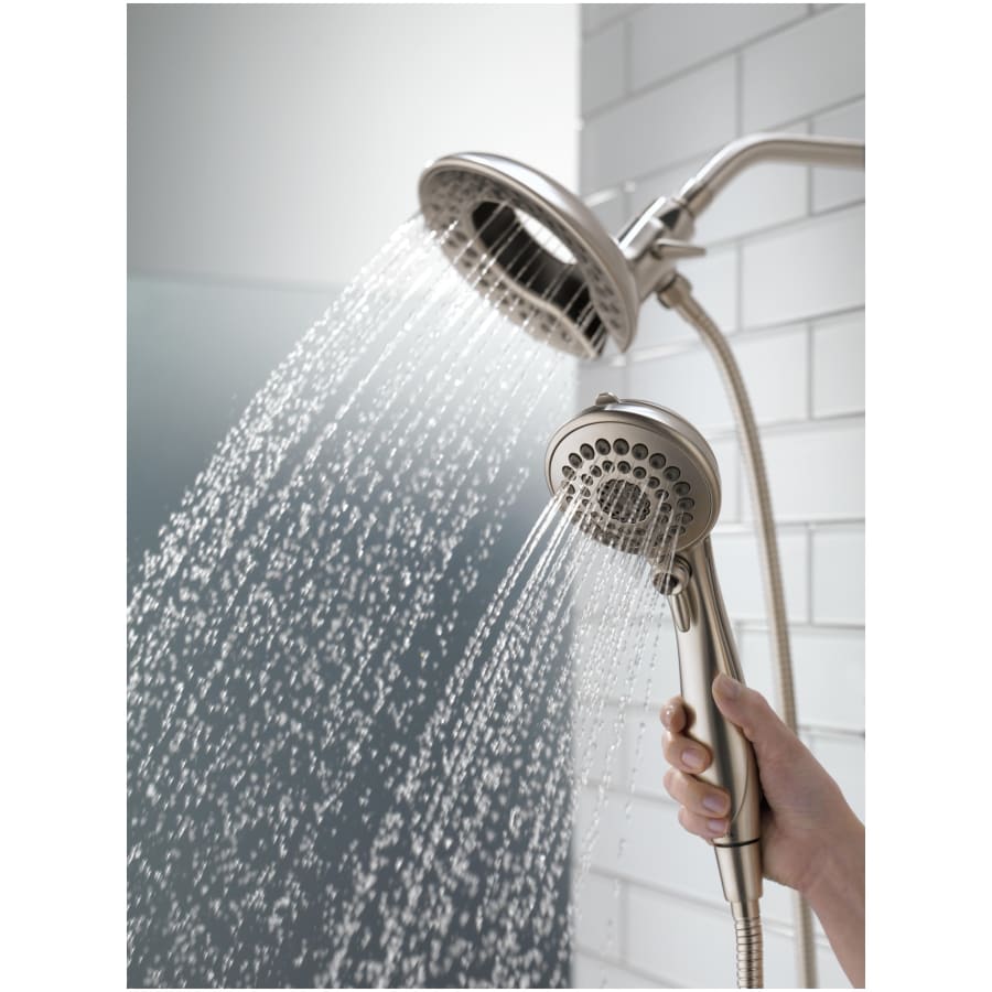 In2ition 1.75 GPM 2-in-1 Multi Function Shower Head / Handshower with Hose and Shower Arm Mount Included - Limited Lifetime Warranty