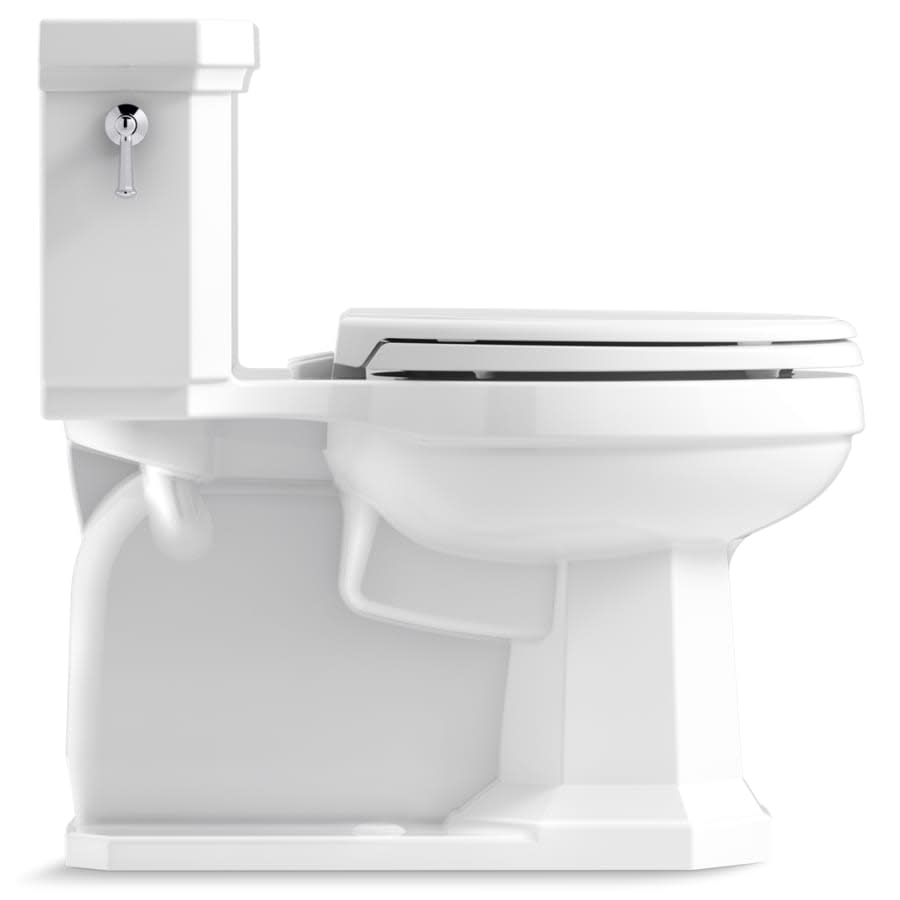 Kathryn 1.28 GPF One-Piece Elongated Comfort Height Toilet with AquaPiston Technology - Seat Included