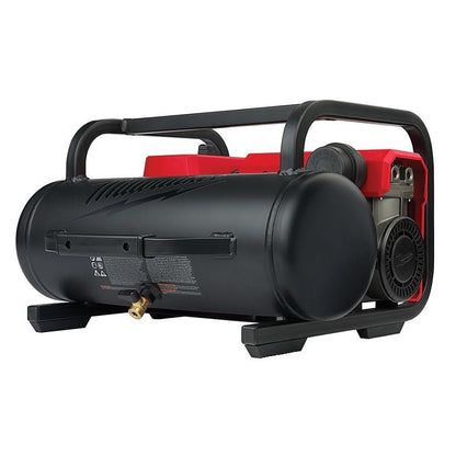 M18™ FUEL™ Brushless Cordless Oil Free Pump Compact Quiet Compressor, 135 psi Pressure, 2 gal Hot Dog Tank