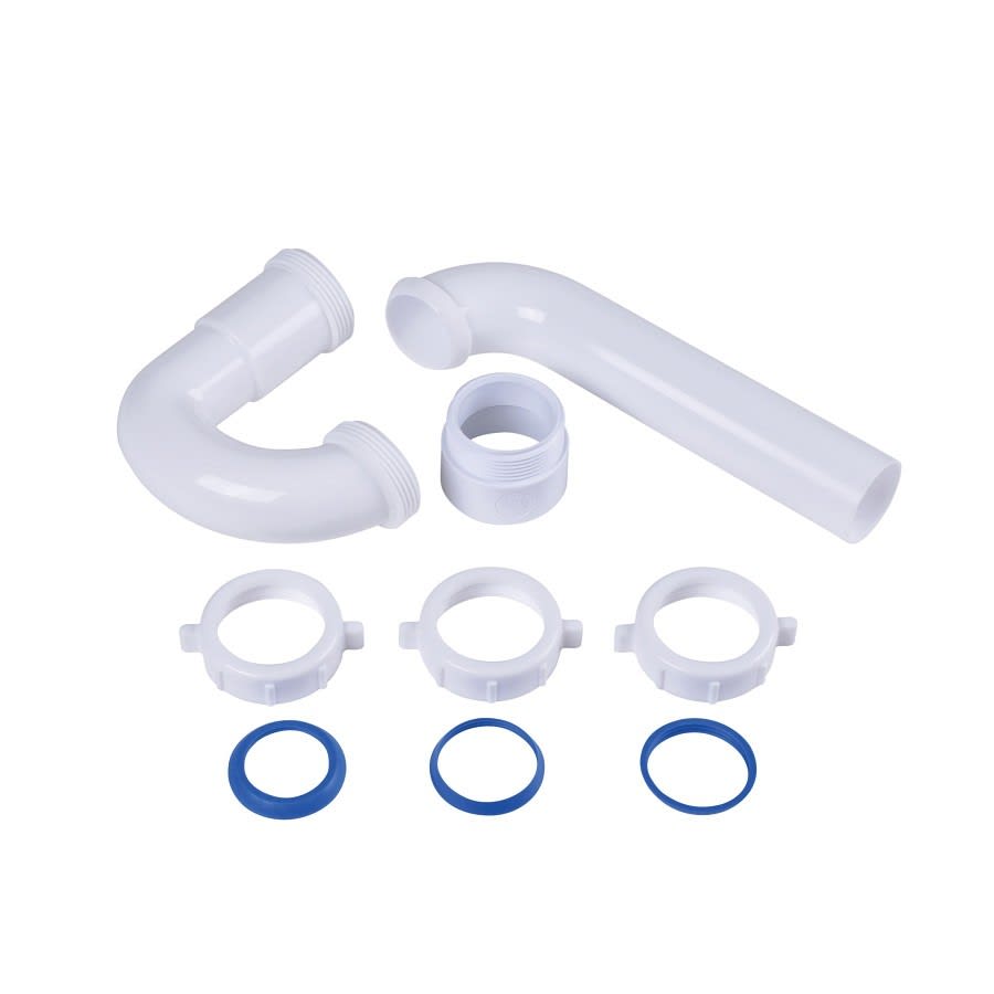 Tubular P-Trap, 1-1/2 in, White