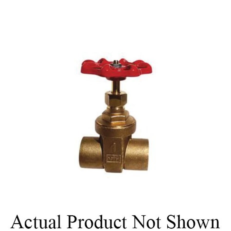 207AB Non-Rising Stem Gate Valve, 3/4 in, C, Brass
