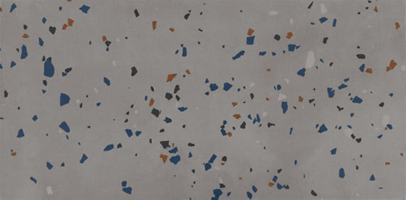 Color Story Floor Storm Gray Speckle Square 12X12 Matte