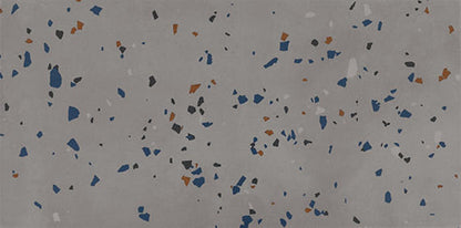 Color Story Floor Storm Gray Speckle Rectangle 12X24 Matte