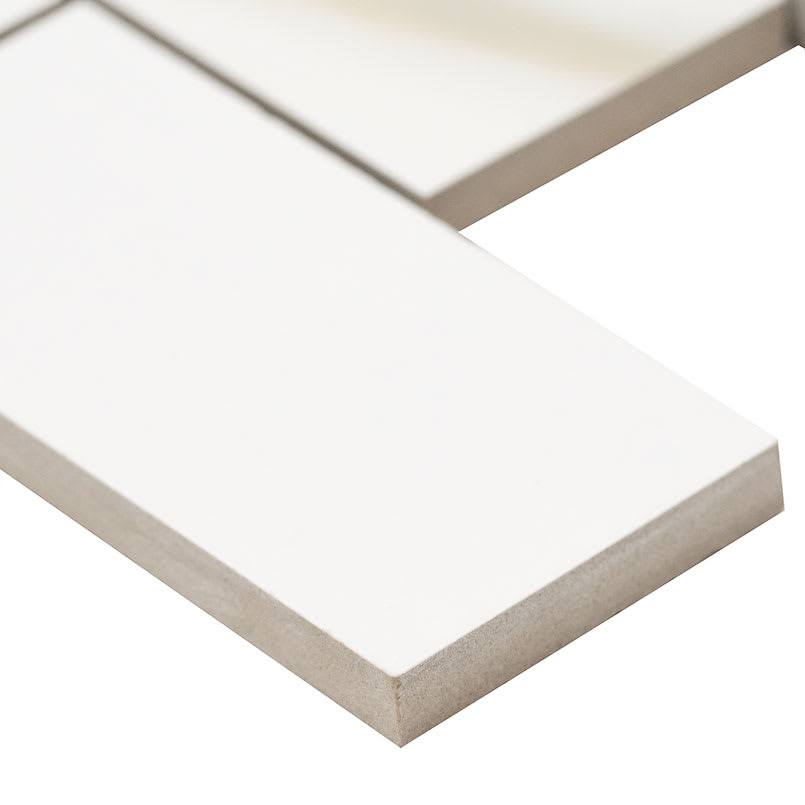 Aria Bianco Subway Tile 2X4