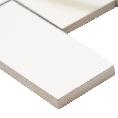 Aria Bianco Subway Tile 2X4