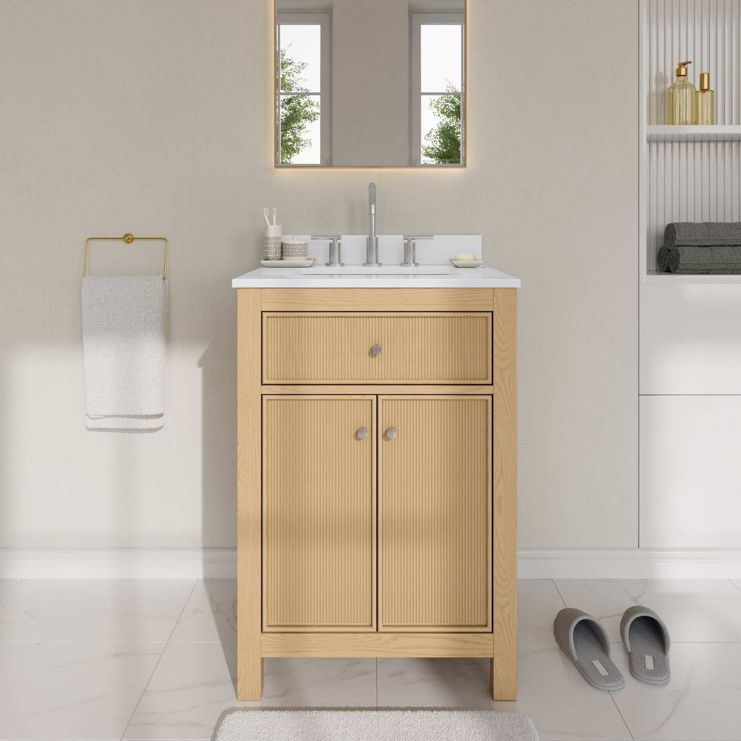 Pendry Single Bathroom Vanity - 24W x 35H x 22D
