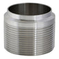 Male Adapter, 1 in, Butt Weld x MNPT, 304/304L Stainless Steel