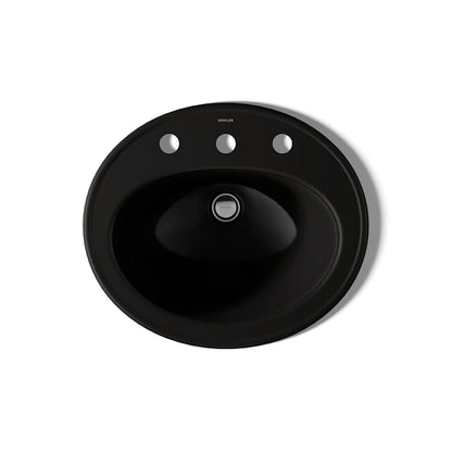 Pennington 16" Drop In Bathroom Sink with 3 Holes Drilled and Overflow
