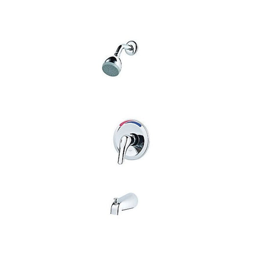 Pfirst Series™ Pressure Balanced Tub & Shower Trim, ADA, Polished Chrome