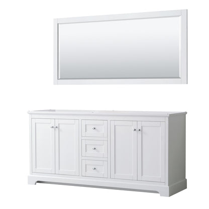 Avery Double Bathroom Vanity - 71W x 34.25H x 21.75D