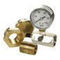 Manifold Pressure Test Kit, For Use With Radiant Heating and Cooling System, Brass