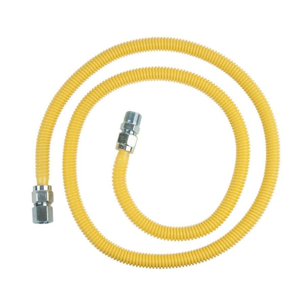 Gas Flex, 1/2 in ID, 1/2 in, FNPT x MNPT, 72 in L