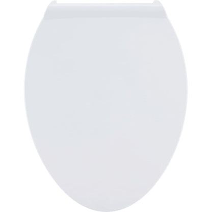 Elongated Closed-Front Toilet Seat with Soft Close