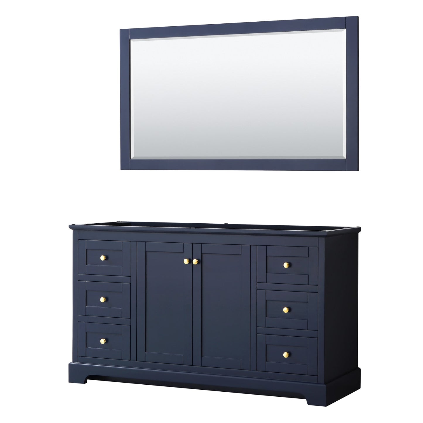 Avery Single Bathroom Vanity - 59.25W x 34.25H x 21.75D