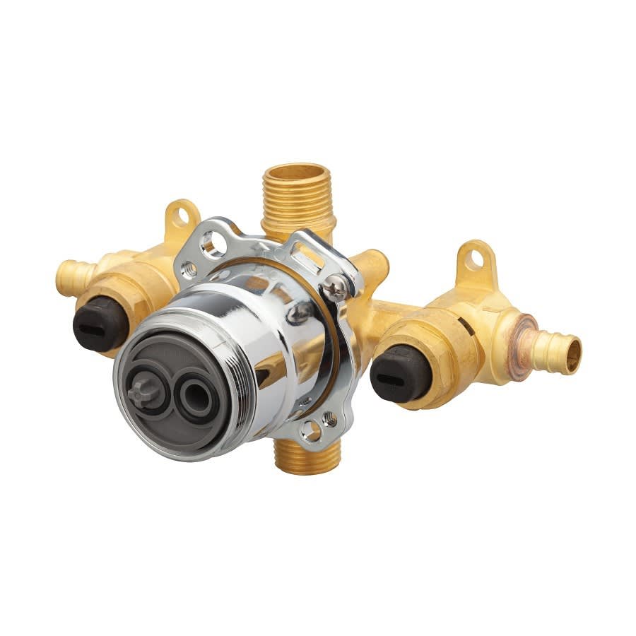 Horizontal Input Tub and Shower Valve