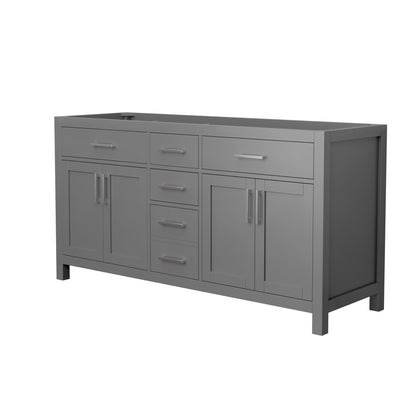 Beckett Double Bathroom Vanity - 65W x 34.25H x 21.5D