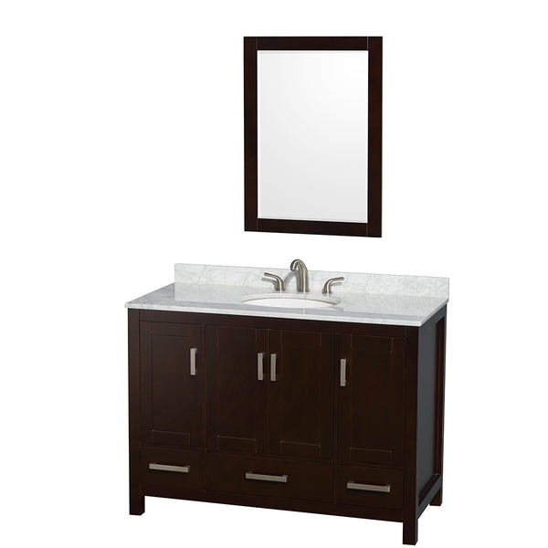 Sheffield Single Bathroom Vanity - 48W x 35H x 22D