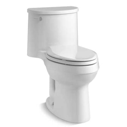 Adair 1.28 GPF One-Piece Elongated Comfort Height Toilet with AquaPiston Technology - Seat Included