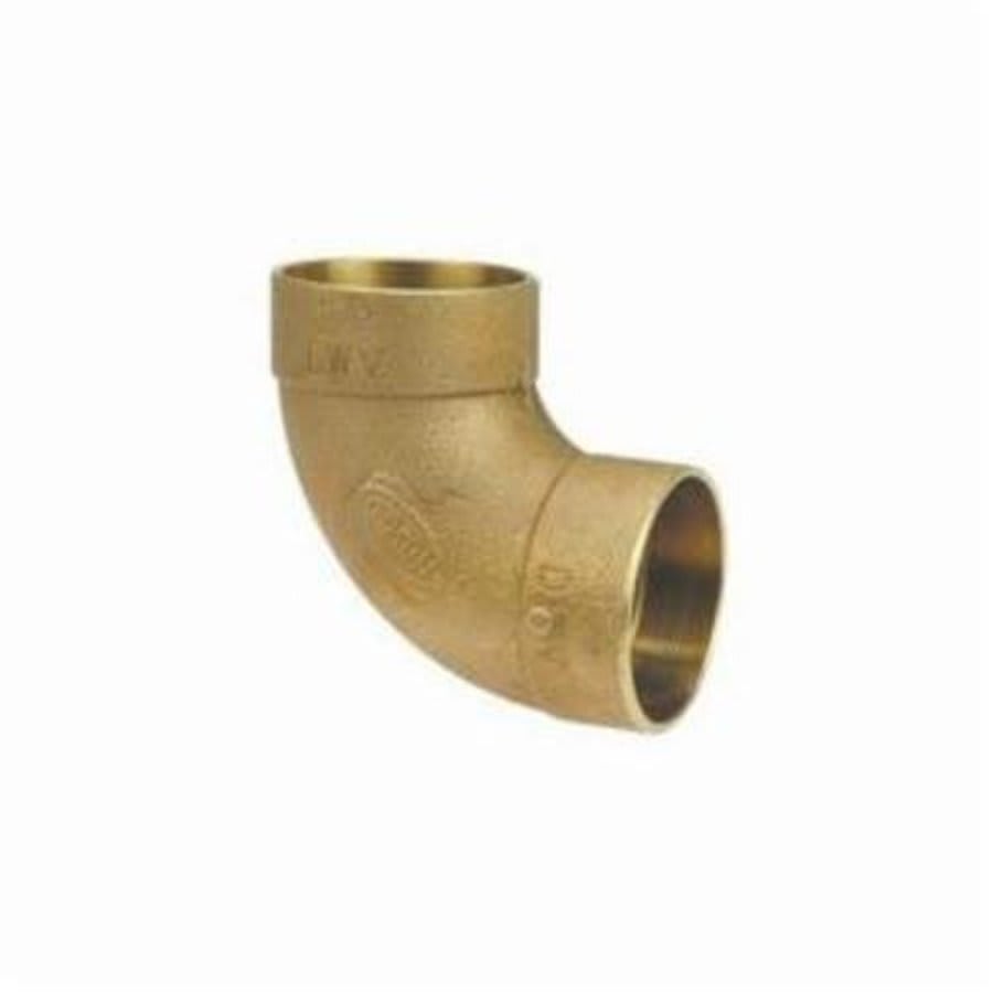 DWV 90 deg Elbow, 4 in, C, Copper