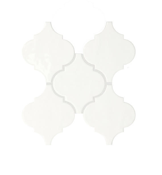 Playscapes Meringue Arabesque 6X6 Glossy