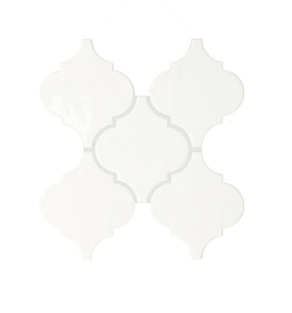 Playscapes Meringue Arabesque 6X6 Glossy