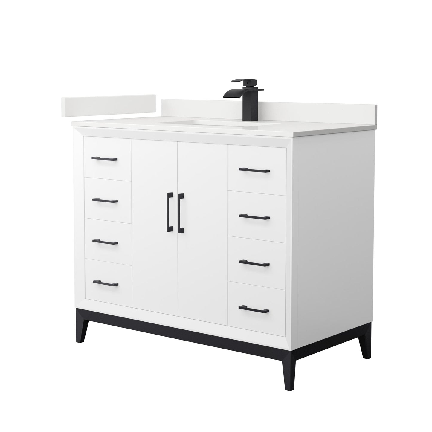 Amici Single Bathroom Vanity - 42W x 35.25H x 22D