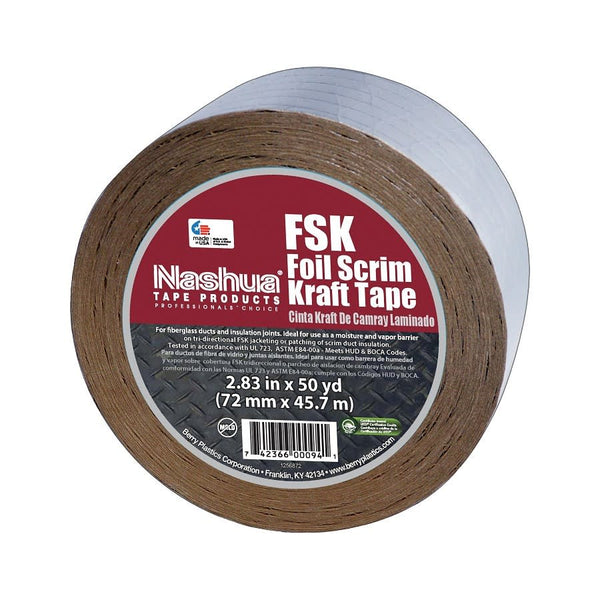 Foil Tape, 3 in W, 50 yd L