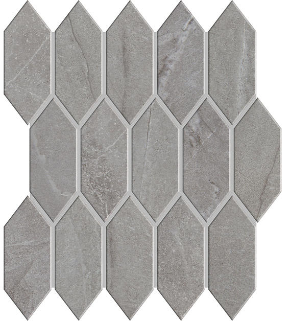 Marble Obsession Grigio Arabesque 6X6 Matte