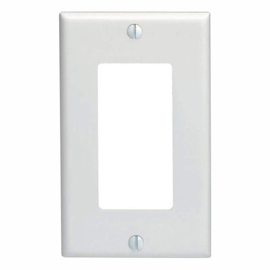 1-Gang White Decorator/Rocker Wall Plate (10-Pack)