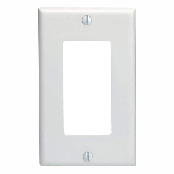 1-Gang White Decorator/Rocker Wall Plate (10-Pack)