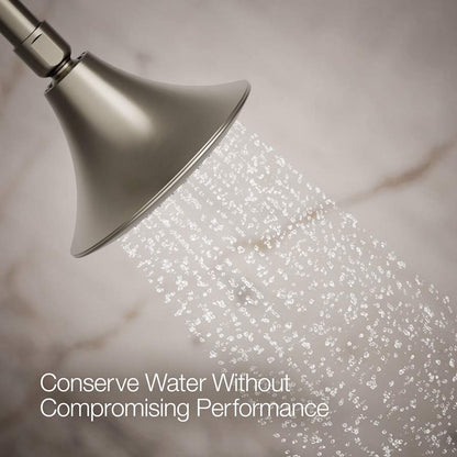 Forte 2.5 GPM Single Function Shower Head with Katalyst Air-induction Technology