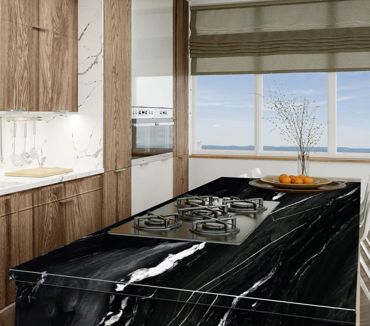 Andes Black Quartzite