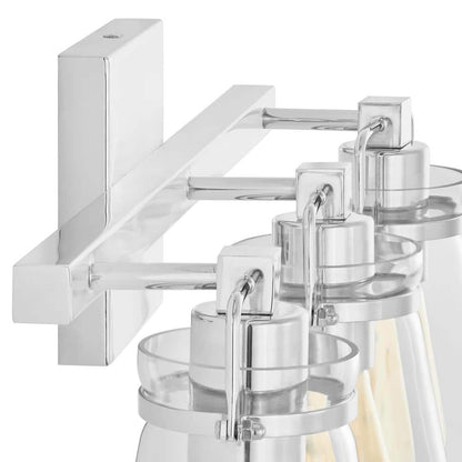 Stonedale 20 in. 3-Light Chrome Vanity Light