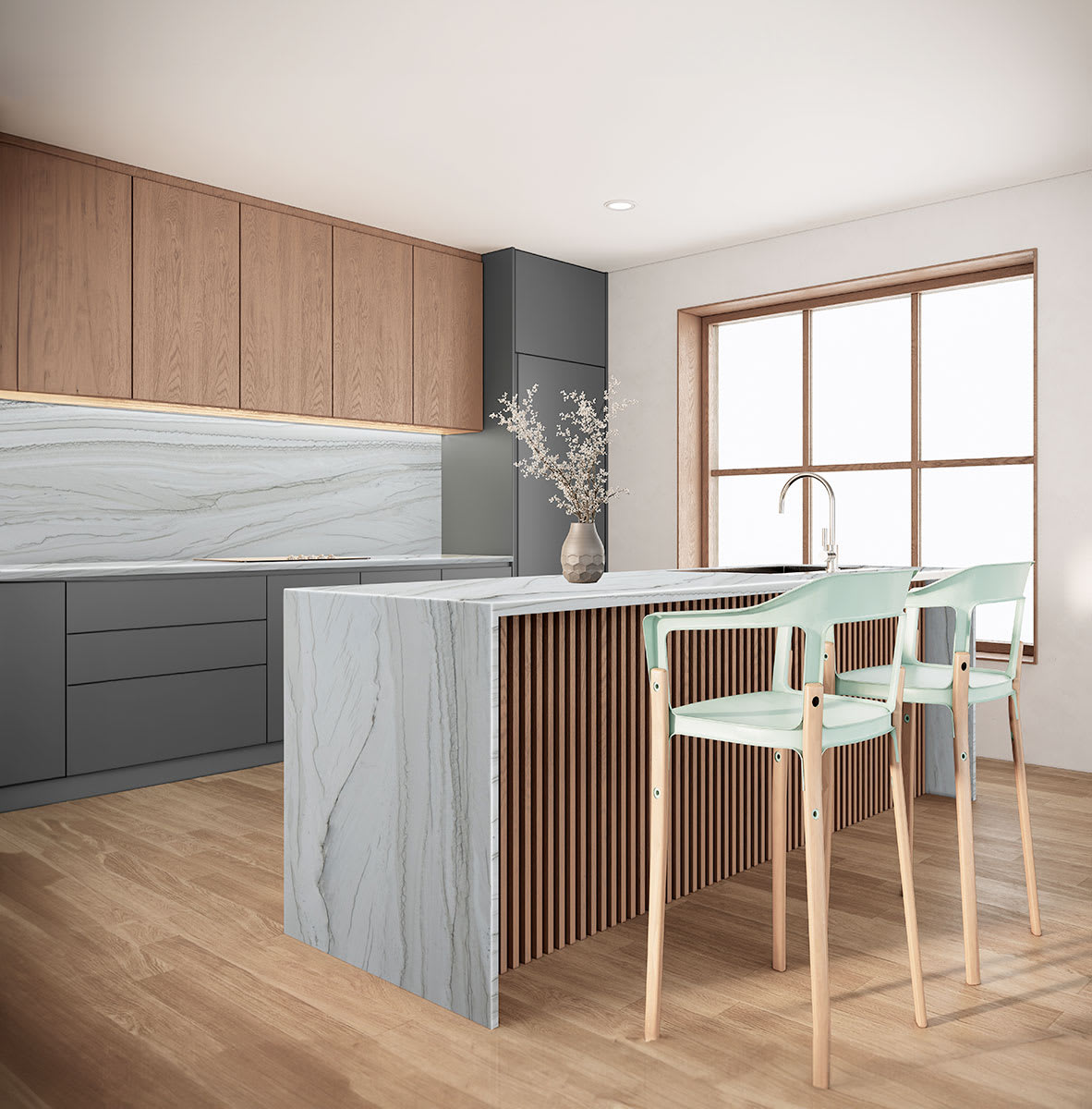 White Macaubas Quartzite