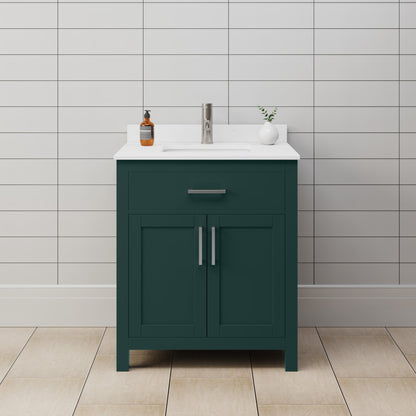 Beckett Single Bathroom Vanity - 30W x 35H x 22D
