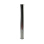 Tubular Tailpiece, 1-1/2 in, Flange, 20 ga, Chrome
