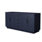 Beckett Double Bathroom Vanity with Toe Kick - 71W x 34.25H x 21.5D