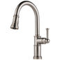 Artesso® Kitchen Faucet, Deck Mount, ADA, 1 Lever Handle, 1-Hole, Stainless