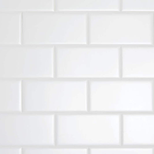 Restore 3 in. x 6 in. Ceramic Bright White Subway Tile (12.5 sq. ft. / Case)