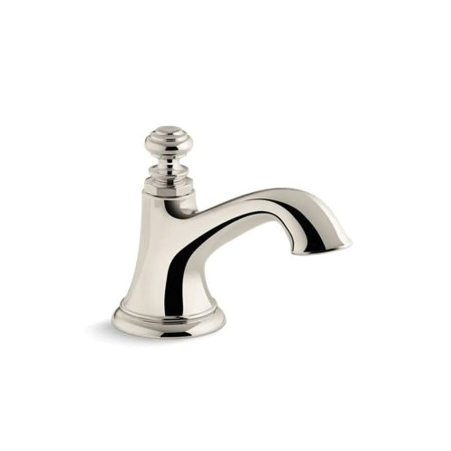 Stationary Bathroom Sink Spout, Artifacts® 1.2 gpm, Satin Vibrant Polished Nickel