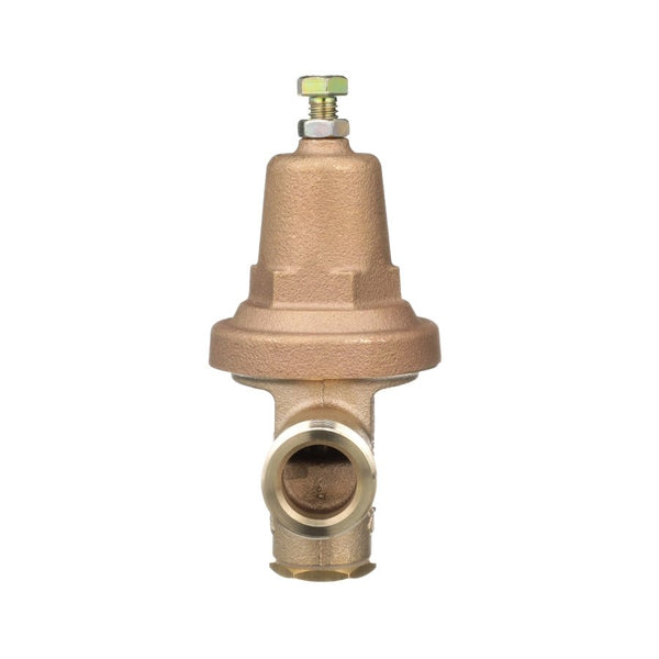 Pressure Reducing Valve, 1/2 in, Union FNPT x FNPT, Bronze