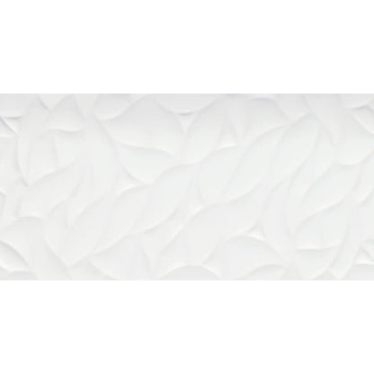JAZZ BLOOM WHITE GL 12X24